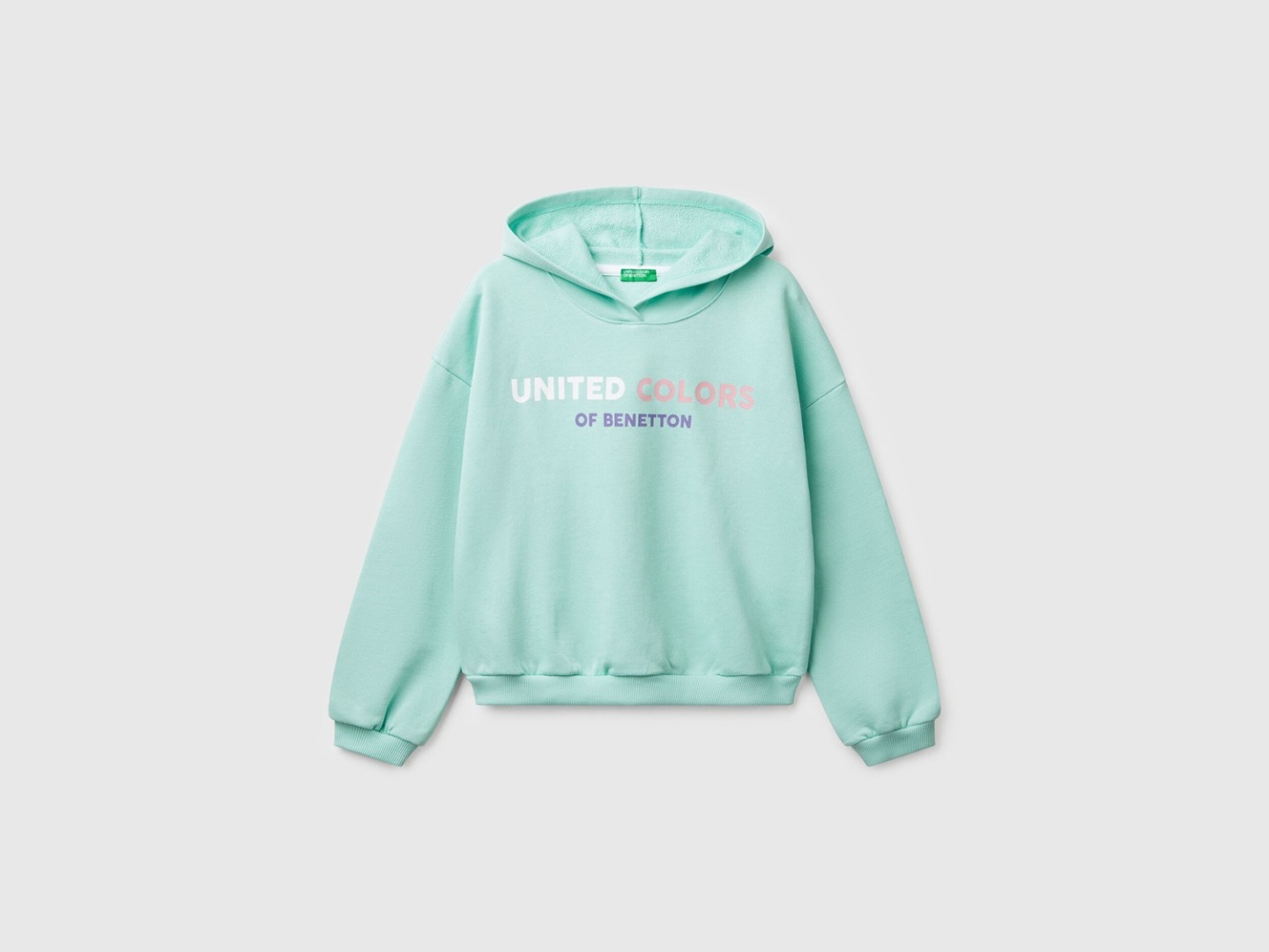 Толстовка UNITED COLORS OF BENETTON зеленый