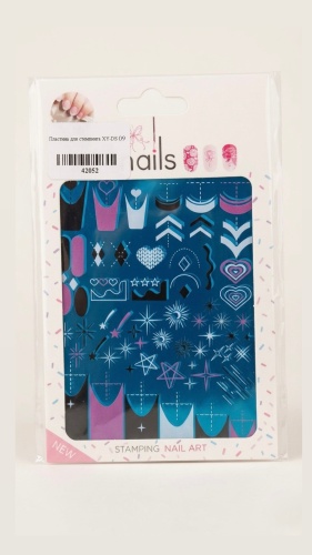 Nail Art пластины XY-DS09