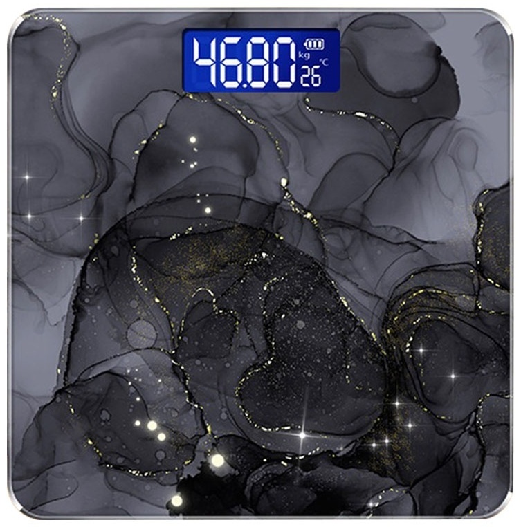 Напольные весы электронные 30294842_KZ1-JYTZC-BLACK до 180 кг