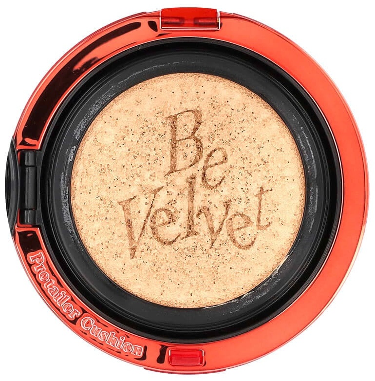 Пудра ESPOIR cosmetics Pro Tailor Be Velvet Cover Cushion New Class, SPF 34 PA ++, бронзовый оттенок 25, 13 г рассыпчатая бронзовый оттенок 25 светло-бронзовый