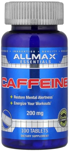ALLMAX Nutrition Кофеин 200 мг 100 таблеток