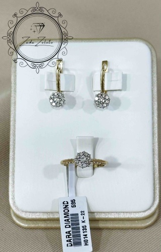 DARA DIAMOND H014135 вес 6 г золото, бриллиант