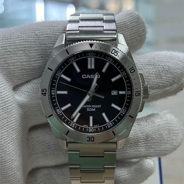 Кварцевые CASIO asia watch-B155D-1EVOrigilal нержавеющая сталь