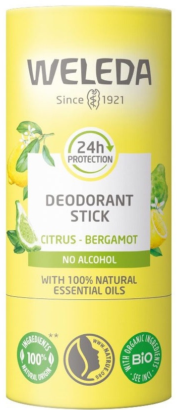 Weleda Deodorant Stick Citrus-Bergamot дезодорант унисекс 50 г