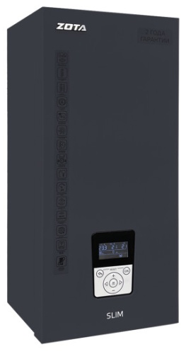 Электрический котел ZOTA MK-X12 Slim Grey без дымохода