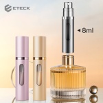 ETECK атомайзер самозаправляющийся стекло, алюминий 8 мл 1 шт