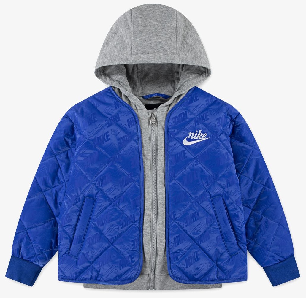 Куртка Nike синий, серый
