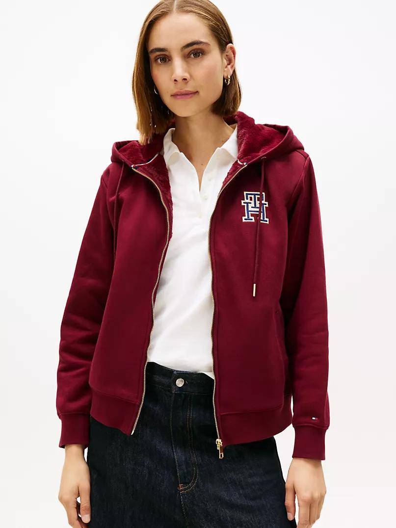 Флиска Tommy Hilfiger бордовый