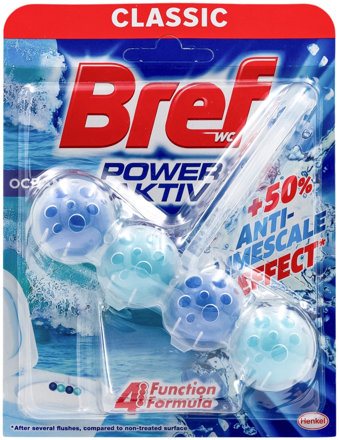 Гигиенический блок Bref Сила-Актив Океанский Бриз 0.08 кг