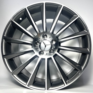 LVZ 25TAW 2085 5X112 38 66.56GM MACHINED BENZ 8.5x20/5x112 D66.56 ET38 4 диска графит