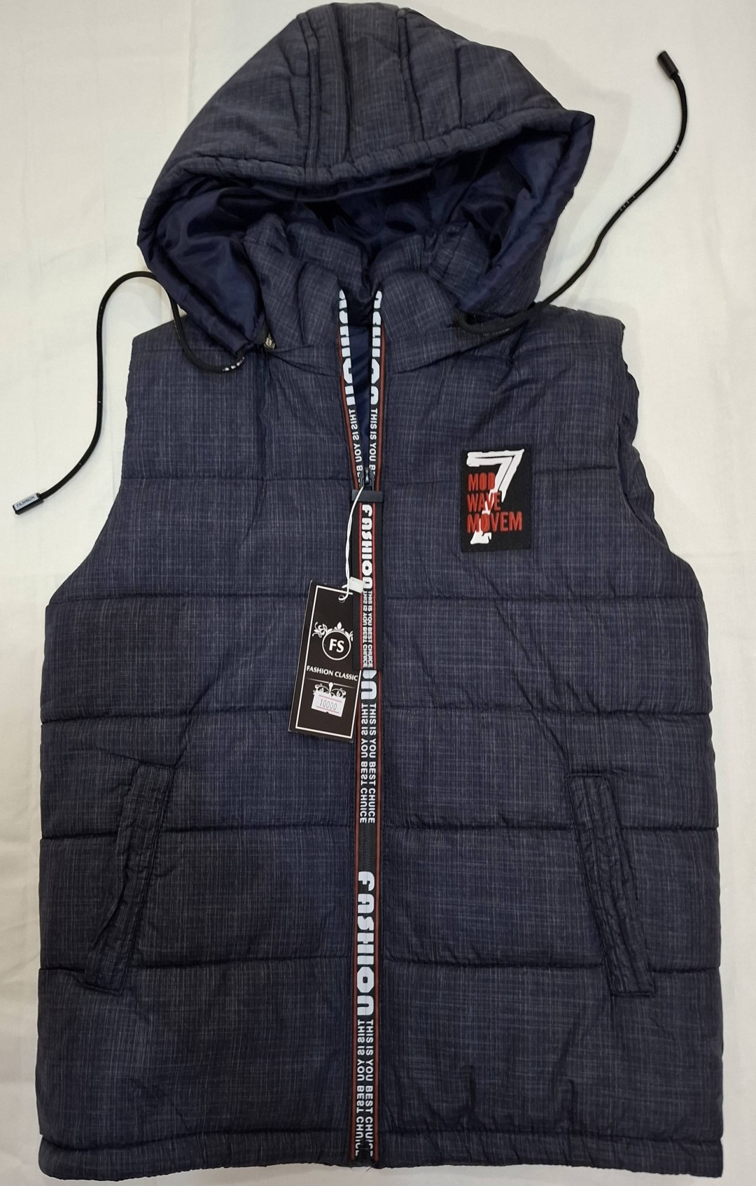 Жилет FASHION серый