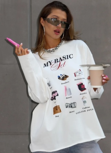 Свитшот Wishlist худи  белый