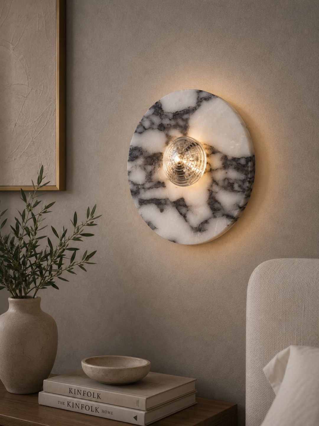 Бра настенный Werline LED, серебристый