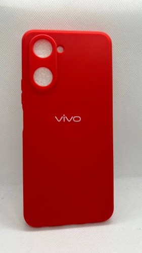 Чехол для Vivo Y03, Y18, Y28s красный