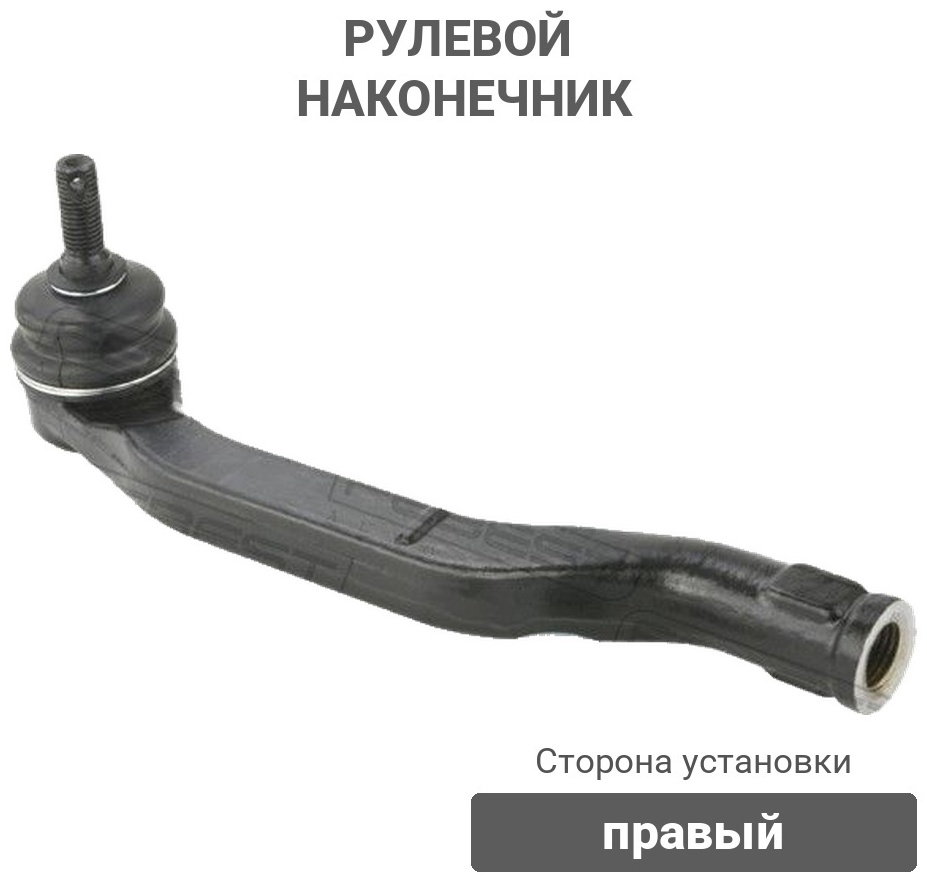 FEBEST рулевой наконечник FEBEST 0221-D10RH