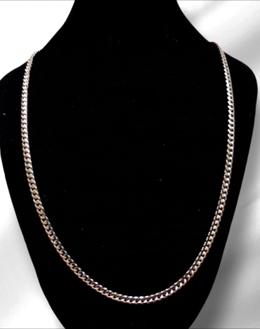 Серебро России 730127847 длина 55 см, вес 18.78 г серебро, плетение панцирное