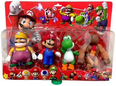 Фигурка Super Mario 12 см 4 шт