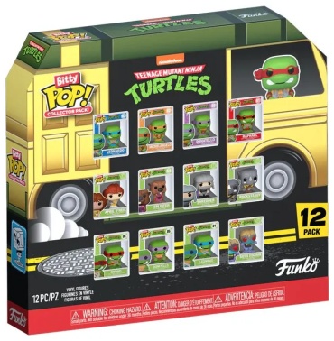 Фигурка Funko Черепашки-ниндзя 2 см 12 шт