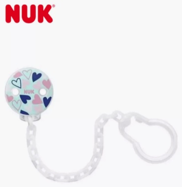 Держатель пустышки NUK 0283, 1 шт, мультиколор