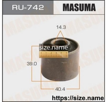 MASUMA сайлентблок RU742