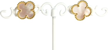 Серьги Lady accessories нержавеющая сталь, эмаль