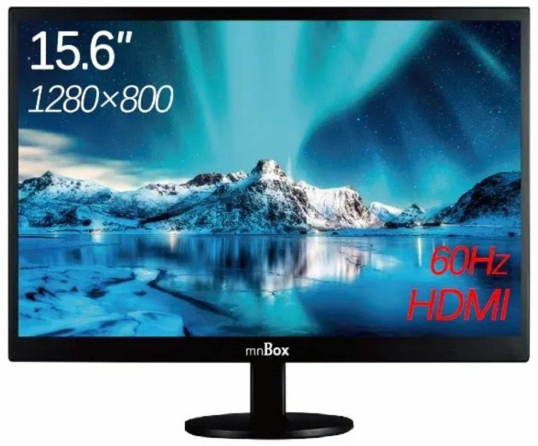 Монитор 15.6" mnBox D-MN001 черный