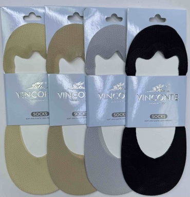 Подследники Vinconte 1 пара светло-серый 36-40
