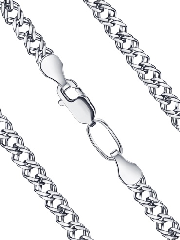 Lucente Silver 81120050155_55 длина 55 см, вес 30.27 г серебро, плетение двойной ромб