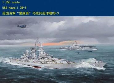 Американский тяжелый крейсер USS Hawaii CB-3