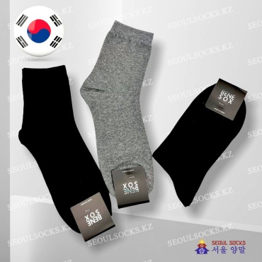 Носки Bene Sox 10 пар черный, серый 41-43