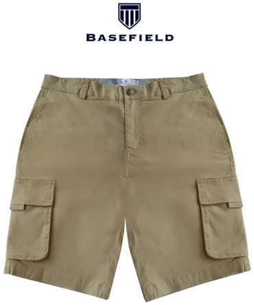Повседневные шорты BASEFIELD бежевый