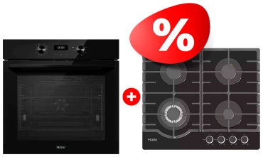 Haier HOQ-R2ARN3GB черный + подарок