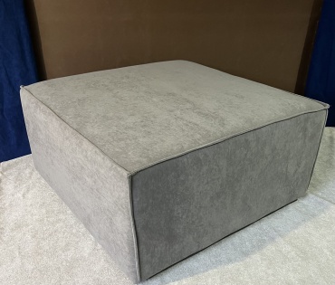 Банкетка NUR MASTER MEBEL , 82x82x45 см, серый