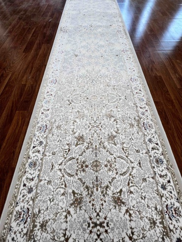 Ковровая дорожка Bal Carpet короткий ворс, хлопок, полиэстер, 100 см x 2.5 м