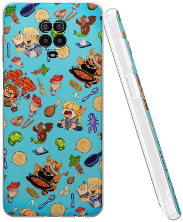 Чехол Mcover для Xiaomi Redmi Note 9 Pro, Redmi Note 9s рисунок