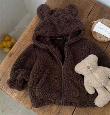 Демисезонная куртка BOBO kids коричневый
