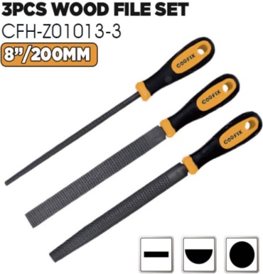 Coofix набор напильников CFH-Z01013-3 3 шт