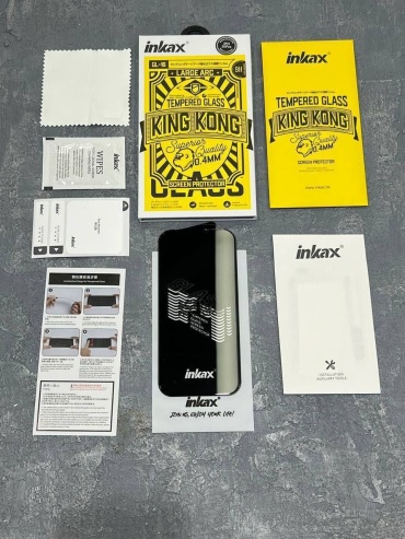 Стекло Inkax для Apple iPhone 15 GL-16 10D черный