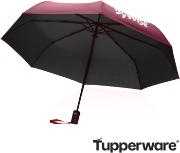 Мини-зонт Tupperware автомат бордовый