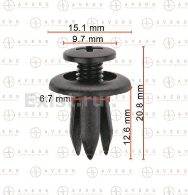 Avers клипсы MB253964