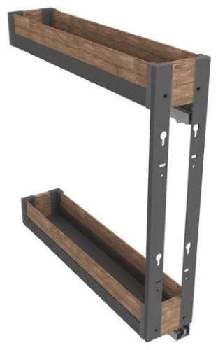 Корзина FRM1560.20L коричневый, графит