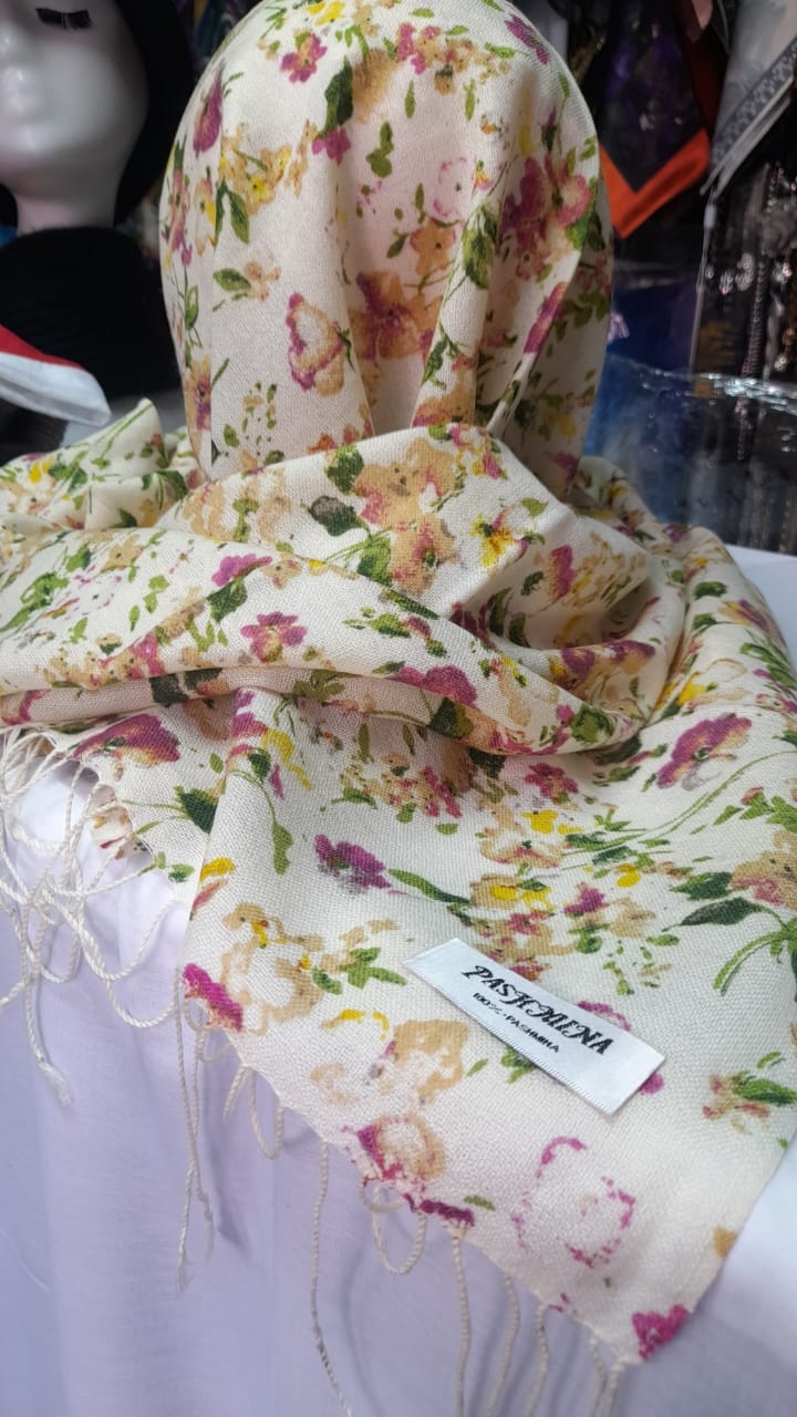 Шарф Pashmina шерсть 180 x 70 см