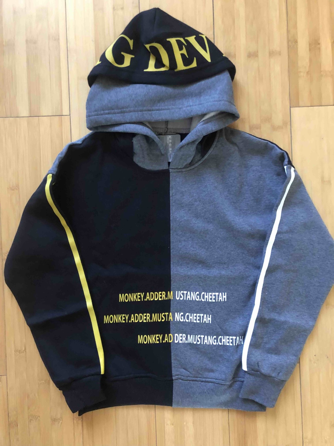 Толстовка Cegisa черный, серый