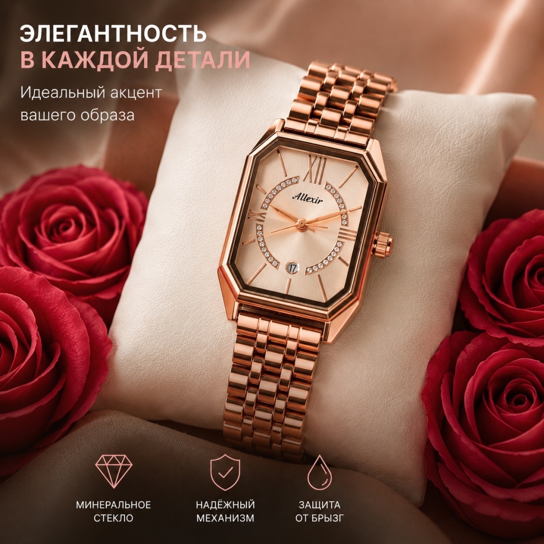 Кварцевые ALLEXIR G29 нержавеющая сталь