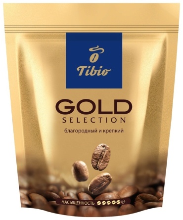 Кофе растворимый Tibio gold selection сублимированный 75 г