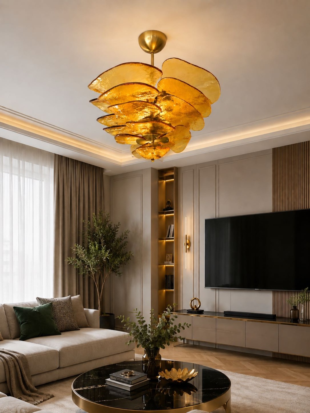 Люстра подвесная Werline LED, кол-во ламп: 1 шт