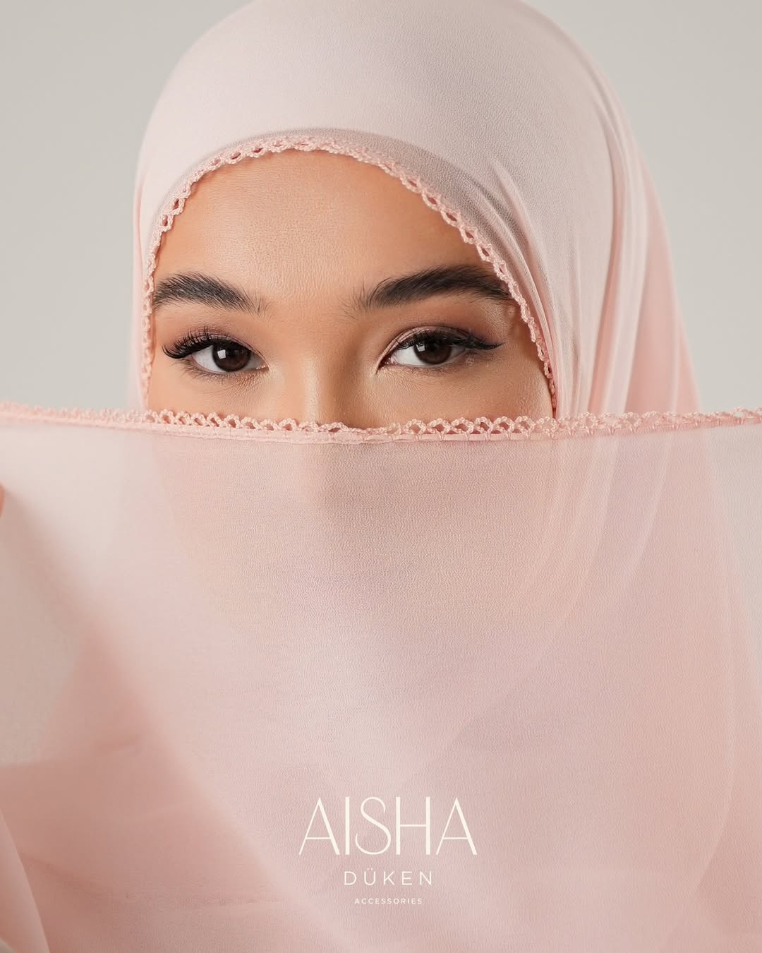 Шарф AISHA DUKEN шифон 180 x 70 см