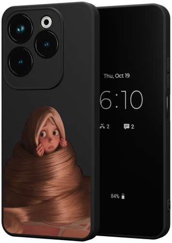 Чехол для Infinix HOT 40, HOT 40 Pro рисунок