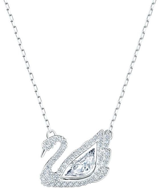 Колье длина 38 см ювелирный сплав, кристаллы Swarovski