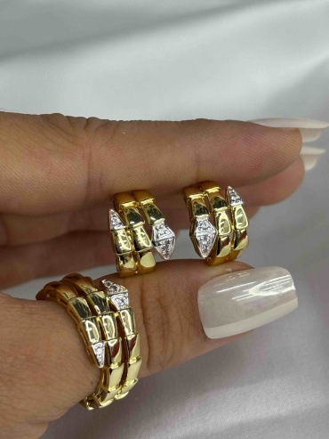 Arshat Jewels бижутерный сплав, фианит